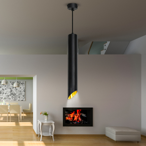 Светильник подвесной ЭРА PL 17 BK под лампу MR16 GU10 черный