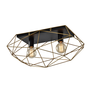 Светильник потолочный Rivoli Roxana 4097-312 2 х Е27 40 Вт дизайн для натяжных потолков