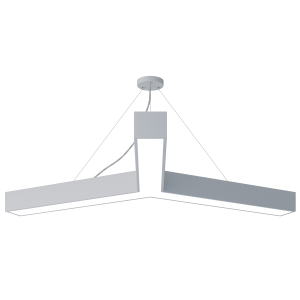 Светильник LED ЭРА Geometria SPO-144-W-40K-066 Igrek 66Вт 4000К 5000Лм IP40 1200*1200*80 белый подвесной