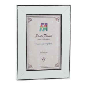 FA Пластик  Галерея  белое серебро 10х15 (48/1152)