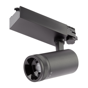 Трековый светильник трехфазный ЭРА STR-30-99-40K-B30 светодиодный 30Вт регулируемый луч 4000K черный