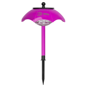 Светильник уличный ЭРА ERASF22-53 на солнечной батарее садовый  Зонтик Диско  1 LED 32 см