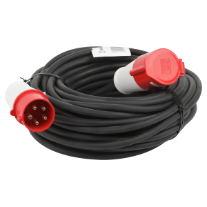 Удлинитель силовой ЭРА IND380-U-1e-5x2,5-30m-IP44 на 380В в бухте 1 розетка CEE 5P 30м КГ 5х2,5 32A IP44