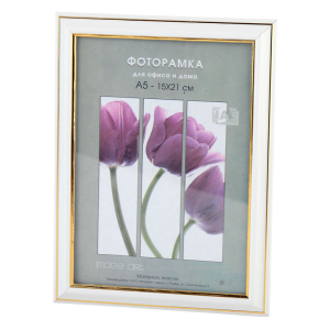 Фоторамка Interior Office 2 серия 281/30х40 молоко пластиковая (5/15)