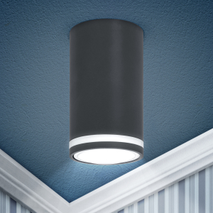 Светильник накладной ЭРА OL16 GU10 BK под лампу MR16 GU10 черный