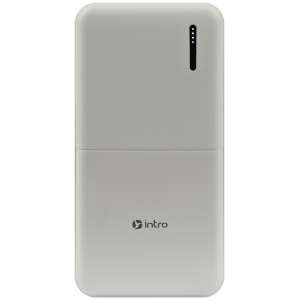Power bank портативное зарядное устройство Intro ZX10 10000mAh белый