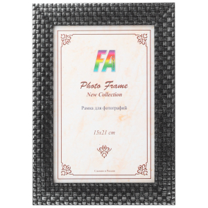 FA пластик  Ротанг  серебро 10х15 (48/1344)