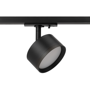 Трековый светильник однофазный ЭРА TR48-GX53 BK под лампу GX53 матовый черный