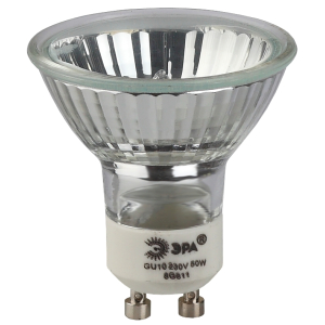 Лампа галогенная ЭРА GU10-JCDR (MR16)-35W-230V GU10 35 Вт софит теплый белый свет
