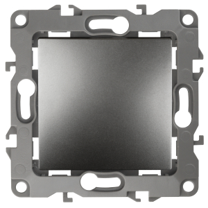 12-1103-12 ЭРА Переключатель, 10АХ-250В, IP20, Эра12, графит (10/100/2500)