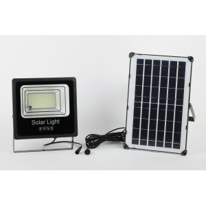 ЭРА Прожектор светодиодный уличный на солн. бат. 100W, 1200 lm, 5000K, с датч. движения, ПДУ, IP65 (