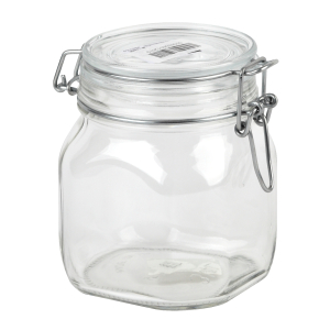 Bormioli Rocco FIDO герметичная банка 750 мл. для хранения с бугельной прозрачн. крышкой (12/240)