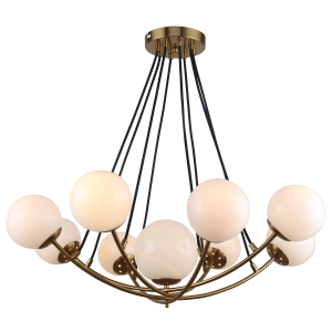 Люстра Rivoli Dina 4099-309 9 х Е14 40 Вт дизайн
