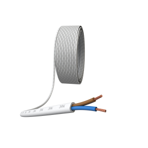 Провод ЭРА ШВВП 2х0,5 мм2 100м белый