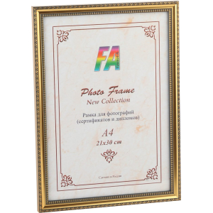 FA пластик  Кружево  золото 10х15 (48/1152)