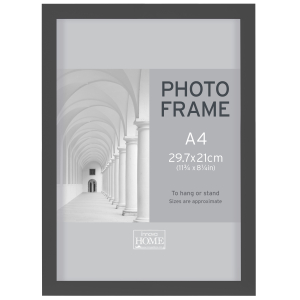 Innova PI01498 Ф/рамка 21*29,7 cm  Block frame  под фото А4, черный, МДФ (4/300)