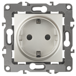 Розетка ЭРА Серия 12 12-2101-15 2P+E Schuko 16A-250В IP20 перламутр