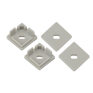 Набор заглушек ЭРА 1616S-3B для профиля CAB280, 4 сквозные квадратные (500/24000)