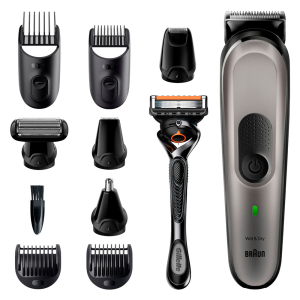 Триммер электрический Braun MGK7320 Black универсальный 10в1 c Бритвой Gillette