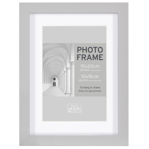 Innova PI09926 Ф/рамка 15*20cm  Block frame  под фото 10*15 см, серый, МДФ (4/720)
