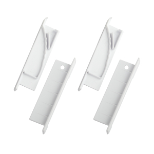 Набор заглушек ЭРА 6814-3 для профиля 6814 2шт глухие 2шт с отверстием