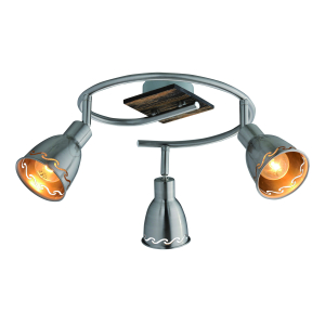 Светильник настенно-потолочный спот Rivoli Acerno 8002-513 3 х Е14 40 Вт поворотный