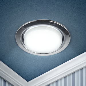 Светильник встраиваемый ЭРА KL35 CН-10 /1 под лампу GX53 хром набор 10 шт