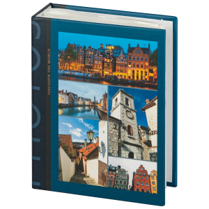 Фотоальбом Image Art IA-100PP серия 387 Города термосварка 50 листов 100 фотографий размер 10х15