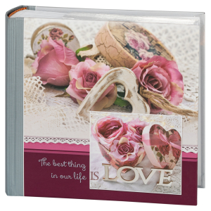 Фотоальбом Image Art IA-300BB серия 377 Цветы книжный переплёт 75 листо 300 фотографий 10х15