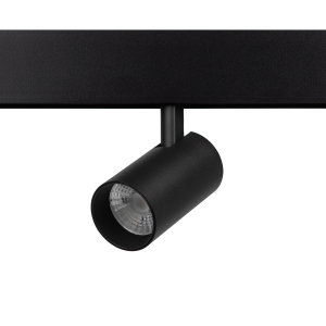 Магнитный трековый светильник ЭРА TRM20-6-7W3K BK светодиодный 7Вт 3000К черный для системы NOVA