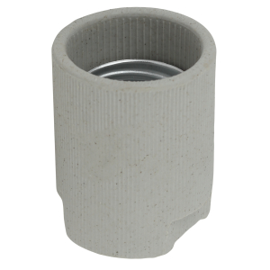 Патрон ЭРА Е40 подвесной керамика, белый