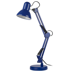 Настольный светильник ЭРА N-214-E27-40W-BU синий