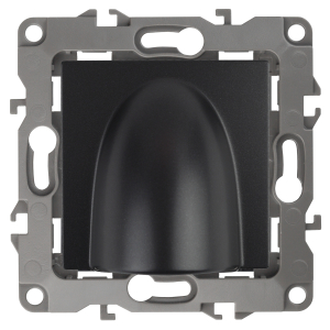 12-6003-05 ЭРА Вывод кабеля, Эра12, антрацит (10/100/1200)