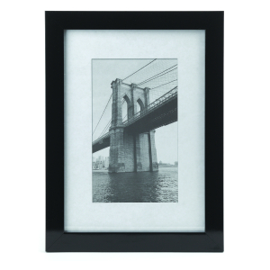 Фоторамка Image Art 601 13х18 пластиковая со стеклом чёрная