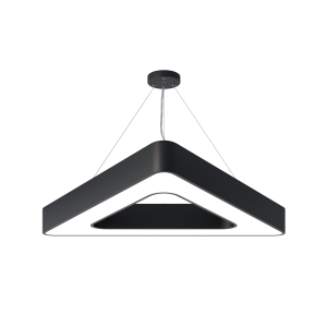 Светильник LED ЭРА Geometria SPO-154-B-40K-042 Delta 42Вт 4000К 3500Лм IP40 800*800*80 черный подвесной