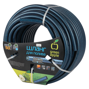 GWGH2-035 GREEN APPLE Шланг для полива  СТАНДАРТ 19мм (3/4 ) х50м (4/32) (2/8)