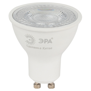 Лампа светодиодная ЭРА STD LED Lense MR16-8W-827-GU10 8Вт линзованная софит теплый белый свет GU10