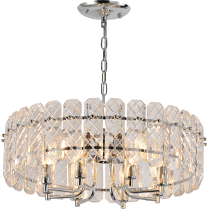 Люстра Rivoli Whitney 1050-308 8 х Е14 40 Вт хрусталь