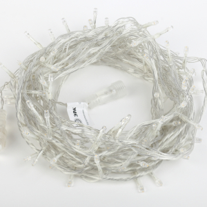 Светодиодная новогодняя гирлянда ЭРА ENON-10B Нить 10 м теплый свет 24V IP44