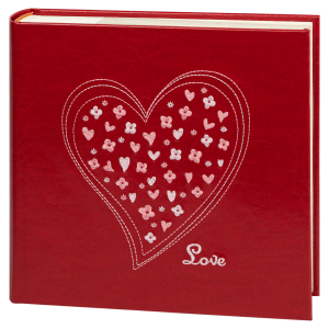 Фотоальбом Image Art IA-BBM46200 серия 121 сердце с кармашками книжный переплёт 10х15 50 листов 200 фото
