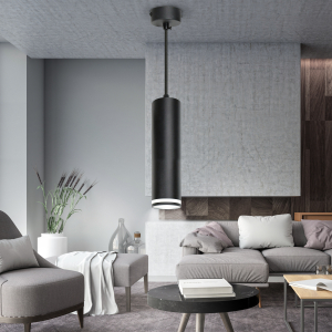 Светильник подвесной ЭРА PL16 BK под лампу MR16 GU10 черный