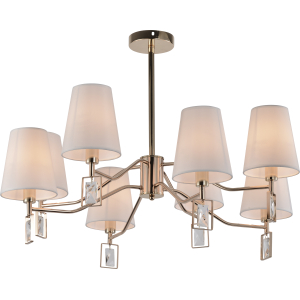 Люстра Rivoli Cristal 2095-308 8 х Е14 40 Вт классика