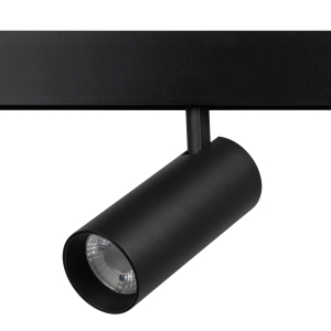 Магнитный трековый светильник ЭРА TRM20-6-15W3K BK светодиодный 15Вт 3000К черный для системы NOVA