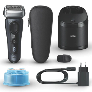 Электрическая бритва Braun S8 8563cc Grey тип 5795 со станцией Clean&Charge