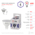 Лампа светодиодная ЭРА STD LED MR16-4W-860-GU5.3 4Вт софит холодный дневной свет GU5.3