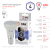 Лампа светодиодная ЭРА STD LED R39-4W-860-E14 4Вт рефлектор холодный дневной свет Е14