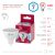 Лампа светодиодная ЭРА RED LINE LED MR16-7W-840-GU5.3 R 7Вт софит нейтральный белый свет GU5.3