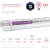 Лампа светодиодная ЭРА STD LED T8-10W-865-G13-600mm 10Вт трубка стекло холодный дневной свет G13 поворотный