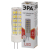 Лампа светодиодная ЭРА STD LED JC-7W-220V-CER-827-G4 7Вт керамика капсула теплый белый свет G4