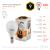 Лампа светодиодная ЭРА STD LED P45-9W-827-E14 9Вт шар теплый белый свет Е14